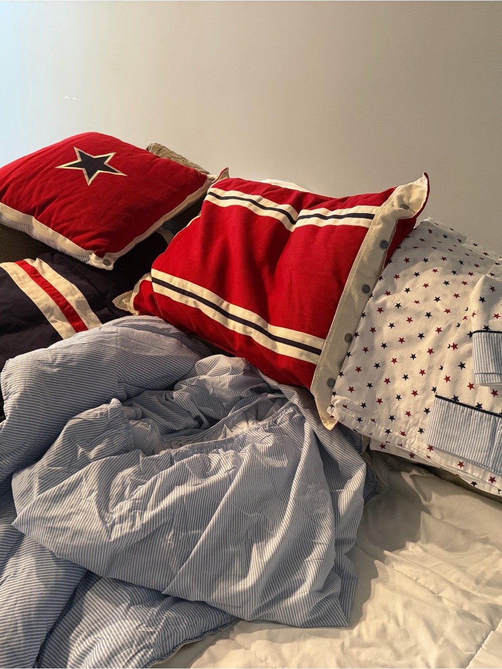 Pottery Barn Americana Queen Bedding Set